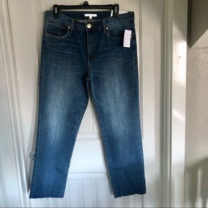 STS Blue High Waist Straight Leg Crop Jeans